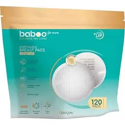 Лактаційні вкладиші Baboo одноразові абсорбуючі 120 шт. - мініатюра 2