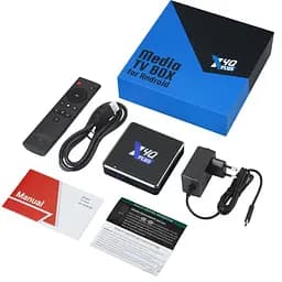 TV Медіаплеєр Ugoos X4Q PLUS 4/64Gb/Amlogic S905X4/Android 11/WiFi 2.4G+5G/BT 5.1/Miracast/BT GyroRC (X4Q PLUS) - мініатюра 3