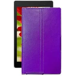 Чохол StatusCASE з екошкіри для планшету Asus ZenPad С 7,0 Z170MG Фіолетовий