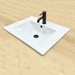 Умивальник VBI Ferrara white врізний VBI-018010, Білий