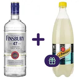 Джин Финсбург Platinum London Dry Gin 47% 0.7 л