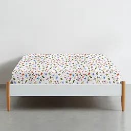 Дитяче простирадло Cosas Birds 110х160 біле (BirdsMushrooms_110x160) - мініатюра 2