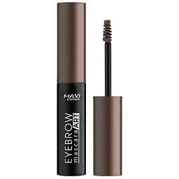 Туш для брів Maxi Color Eyebrow Art Mascara 02 Шатен 7 г