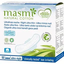 Гигиенические прокладки Masmi 3 Ultra Night 10 шт.