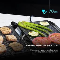 Гриль електричний CECOTEC Rock&nGrill 750 Full Open - мініатюра 10