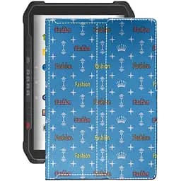 Чехол StatusCASE из экокожи для планшета Speedata SD100 Orion Фэшн голубой