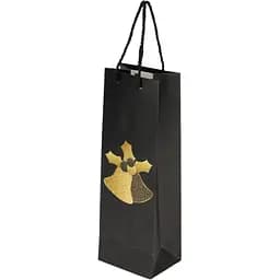 Пакет Новорічний паперовий Дзвіночки 2639 Різнокольоровий