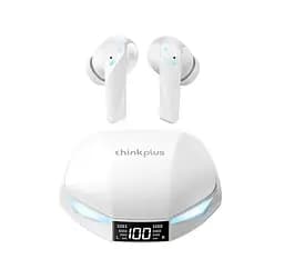 Спортивные беспроводные вакуумные наушники XT-53 Bluetooth 5.4 с микрофоном белые 