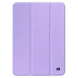 Чохол-книжка на планшет Apple iPad 10.9 (2022) A2696/A2757/A2777/10.9 (2024)/11 (2025) A16, Smart Case, lavender, підставка для планшета 10.9 ,11 , шкіряний, мікрофібра, на магніті, ArmorStandart (ARM83976)