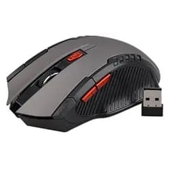 Комп'ютерна бездротова мишка Mouse 1600 DPI Сіра 