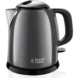 Електрочайник Russell Hobbs Colours Plus Mini 1 л метал сірий