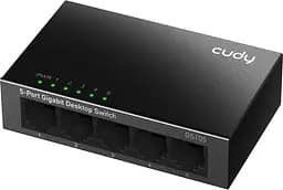 Комутатор Cudy GS105, 5 портовий Gigabit Metal Desktop Switch - мініатюра 2