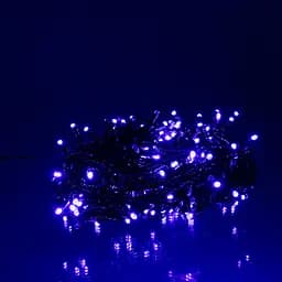 Гирлянда Нить уличная GarlandoPro 30 м 300 LED черная проволока Синяя CF300L30MBBL