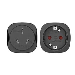 Переходник-адаптер с европейской вилки на китайскую EU to CN для EcoFlow Delta/River 16A 3500W Black