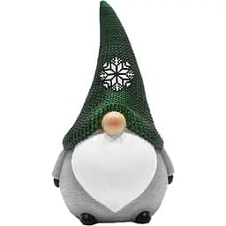 Декоративна статуетка MBM My Home Гном зелено-біла 25 см (DH-ST-32 GREEN/WHITE)