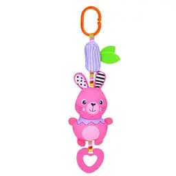 Підвіска м’яка на коляску, 40 см, брязкальце, прорізувач, 13x12x5 см (В асортименті)