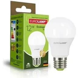 Лампочка Eurolamp LED А60 12W E27 3000K 220V (LED-A60-12273(P))