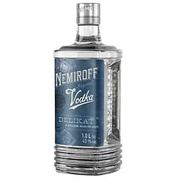 Упаковка горілки особливої Nemiroff Originals Делікат м'яка 40% 12 л (1 л х 12 шт.) - мініатюра 3