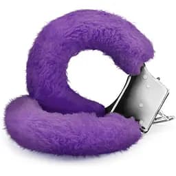 Наручники Crushious Love Cuffs Furry (фиолетовый)