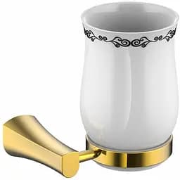 Склянка для зубних щіток Imprese Cuthna zlato 120280 золотий