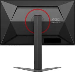 Монітор TFT 23.8" AOC 24G4HA, IPS, 200Гц, 2xHDMI, DP, HAS, Pivot, колонки, чорно-червоний (24G4HA) - мініатюра 5
