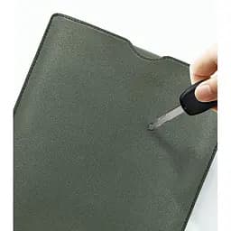 Чохол-конверт для ноутбука 12" Bubm Vertical Liner Bag Protective Sleeve екошкіра блакитний - мініатюра 4