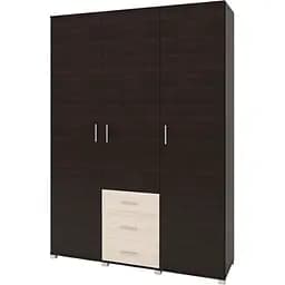 Шафа тридверна велика Еверест Бриз ШП-5 Венге/Дуб молочний (DTM-2289)