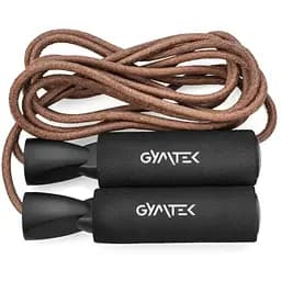 Скакалка Gymtek шкіряна з підшипниками 275см - мініатюра 2