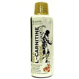 Жироспалювач Kevin Levrone Gold Line Gold L-Carnitine 3000 mg, 500 мл - Вишнева кола