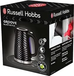 Електрочайник Russell Hobbs 26380-70 Groove чорний - мініатюра 7