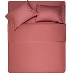 Простыня Ardesto Mix & Match сатин 240x260 см светло-коричневая (ART2426FSO)