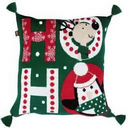 Наволочка Прованс Ho-Ho-Ho в'язана 45х45 см (37489)