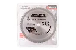 Диск пильний по дереву Granite 230 x 60T x 22.2 мм - мініатюра 2