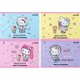 Набір зошитів для малювання Kite 24 аркуші скоба софт тач + УФ лак (HK25-242-1)