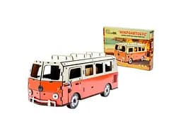 Деревянный 3D конструктор Микроавтобус, PuzzleOk (Puz-00926), 156 дет.