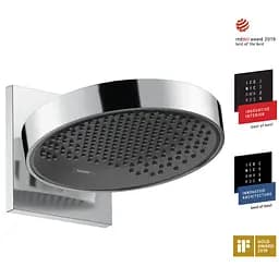 Верхний душ с настенным держателем Hansgrohe Rainfinity 26226000, Хром