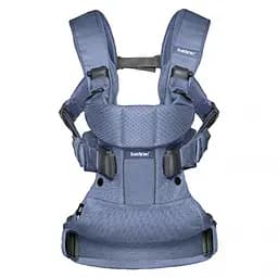 Рюкзак-кенгуру BabyBjorn Baby Carrier One Air Navy Blue Mesh, синій (98008)