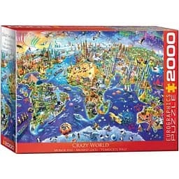 Пазл EuroGraphics Божевільний світ 2000 елементів (8220-5343)