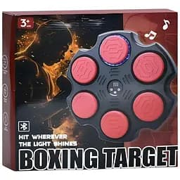 Боксерский набор MS 4649 из пластика и резины, размером 42,5×43,5×9,8 см, чёрный