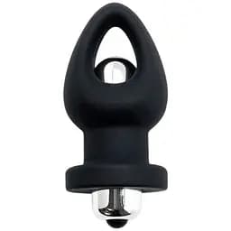 Анальная пробка Wooomy Orny со съемной вибропулей диаметр 3.6 см длина 8.4 см