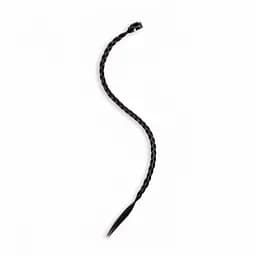 Накладні тонкі коси на шпильці (канекалон) 45 см Брюнет K0864-1