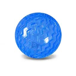 Дитячий м'яч Пострибунчик Диско PR2516Blue, що світиться, 6,5 см