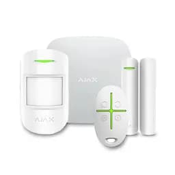 Комплект бездротової сигналізації Ajax StarterKit білий з 2G та Ethernet (26-00097)