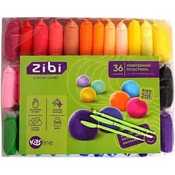 Набор воздушного пластилина для лепки ZiBi Kids Line 36 шт. (ZB.6298)