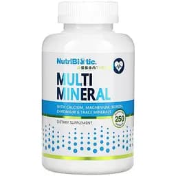 Мультиминералы NutriBiotic Essentials Multi Mineral 250 капсул