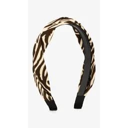 Обруч женский 4021-2 Коричнево-молочный