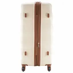 Валіза середня Semi Line 24 дюйми (M) дюйми (M) ABS-Plastic Beige (T5709-2) - мініатюра 3
