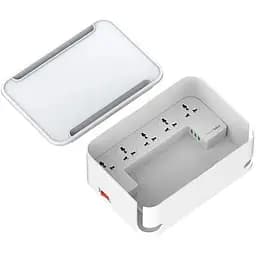 Удлинитель сетевой LDNIO Management Power Strip Box SN5310 3USB, QC, 5 Sockets, 15.5W/10A