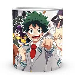 Кружка GeekLand Моя геройская академия My Hero Academia Все герои в форме MHA 02.531 330 мл белая