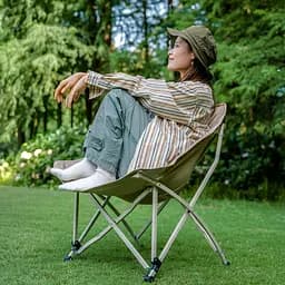 Стілець складаний Naturehike Stellaluna T04 CNK2550JJ022 бежевий - мініатюра 12